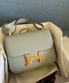 에르메스 콘스탄스18 그레이 금장 앱송